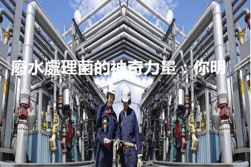 廢水處理菌的神奇力量：你明白它們有多厲害嗎？